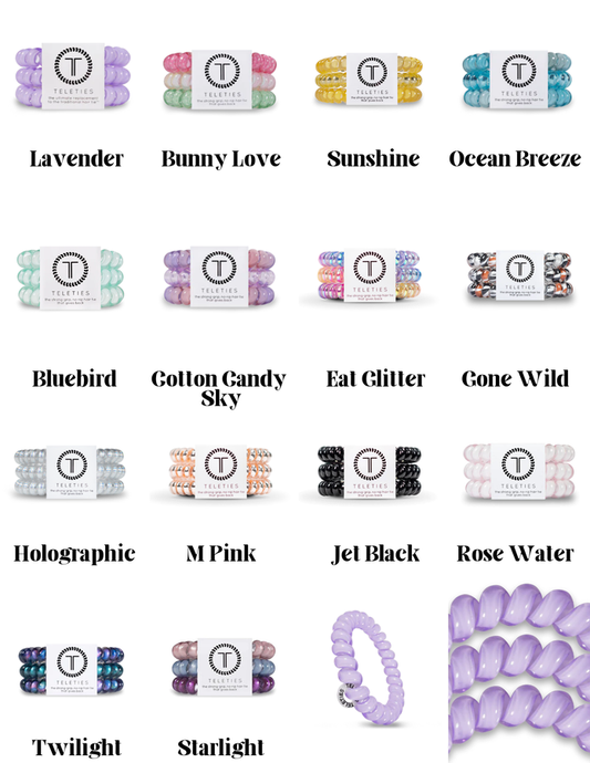 Large Teletie Hair Coils