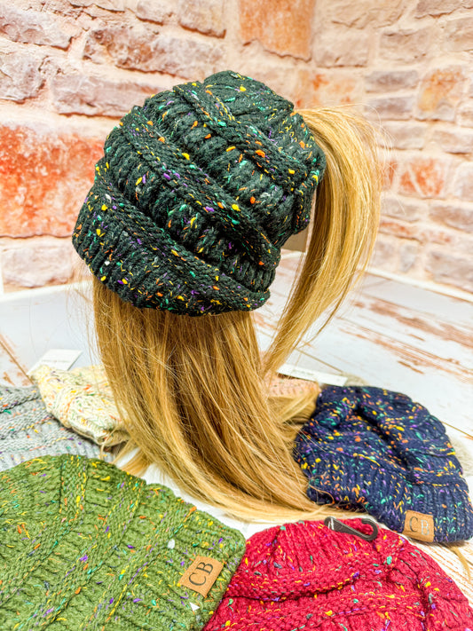 CB Ponytail Beanie