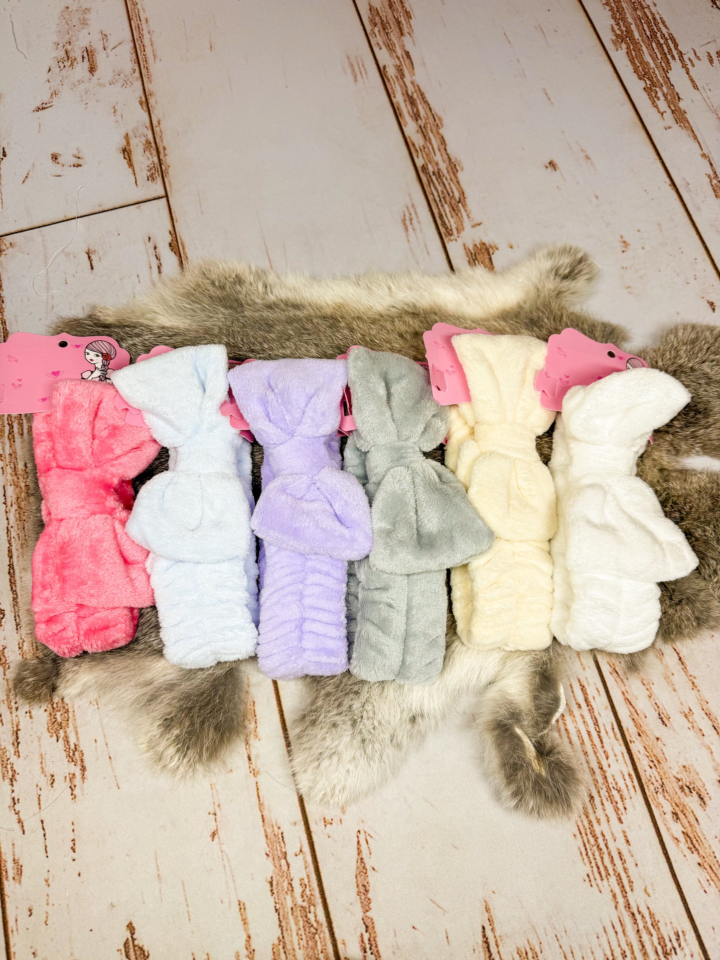 Solid Beauty Spa Bow Headband