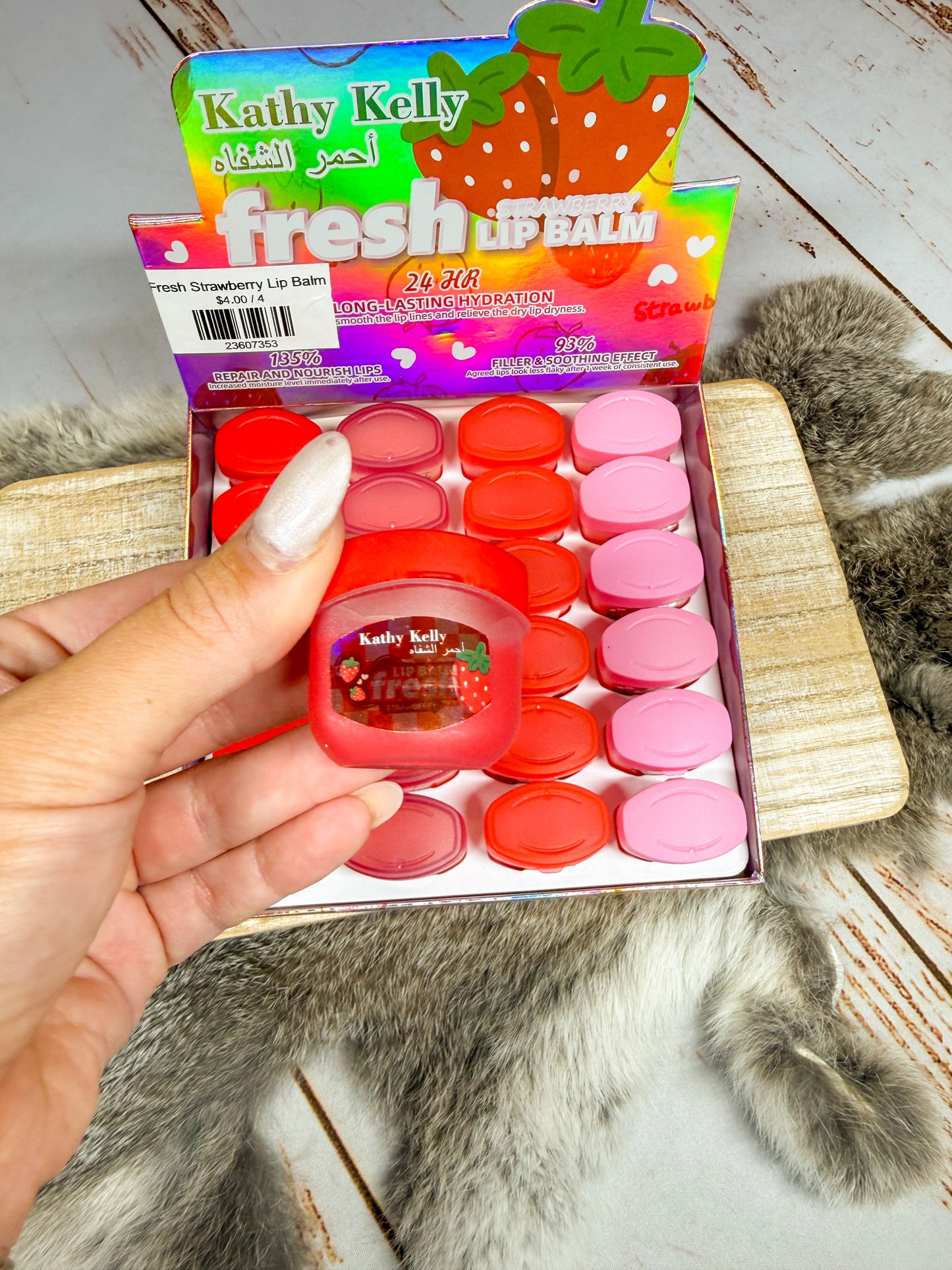 Fresh Strawberry Lip Balm