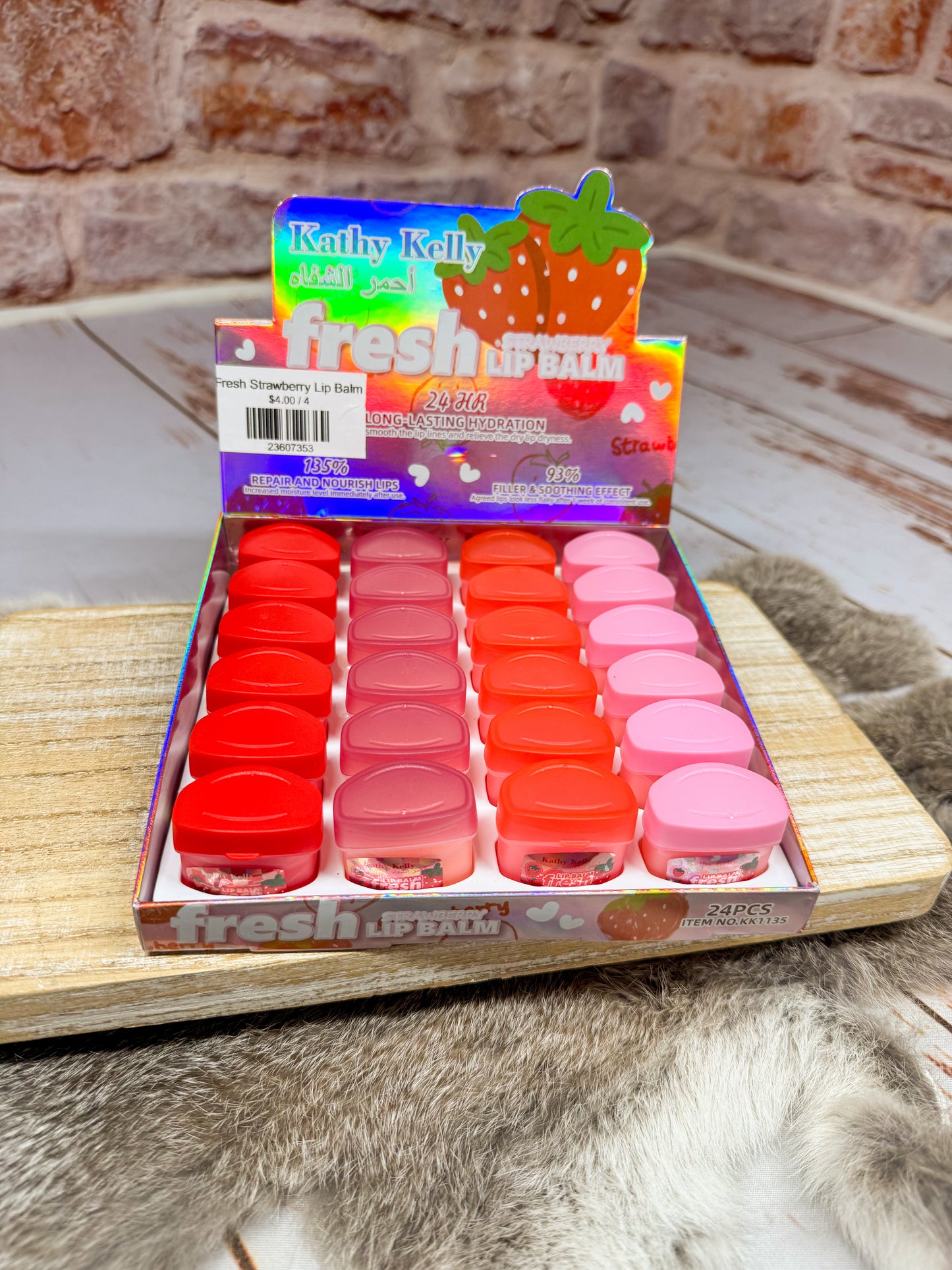 Fresh Strawberry Lip Balm