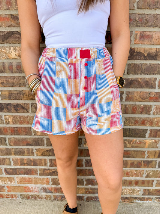 Mia Striped Boxer Shorts