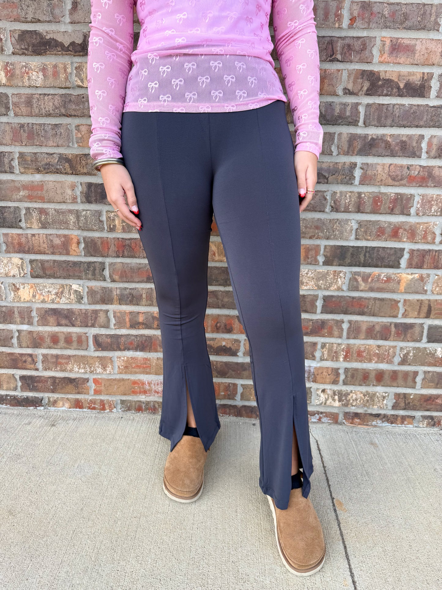 Ity Front Slit Pants