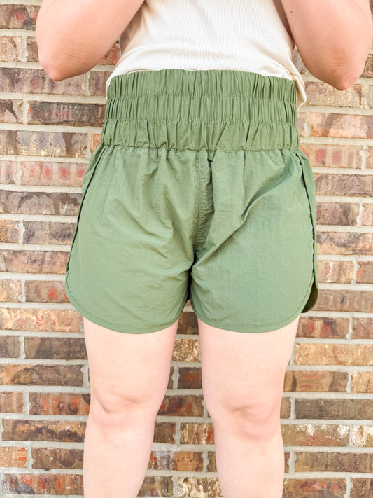 Lettie Windbreaker Shorts