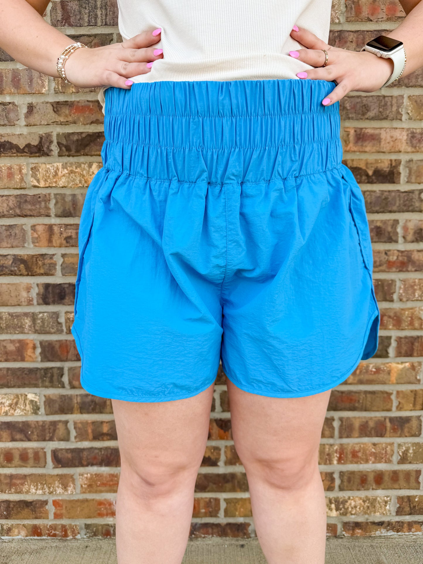 Lettie Windbreaker Shorts