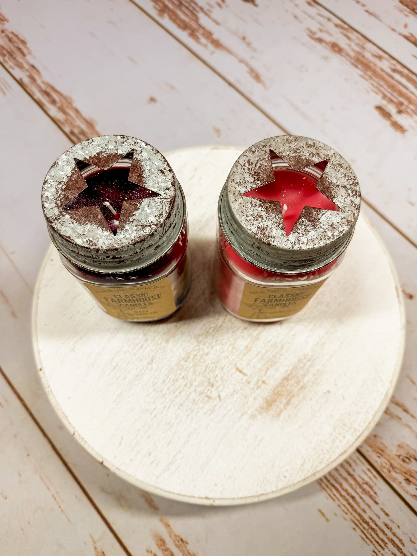 Classic Star Jar Candle