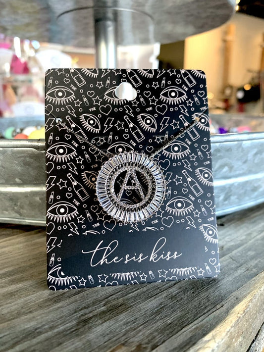 Radiant Initial Necklace