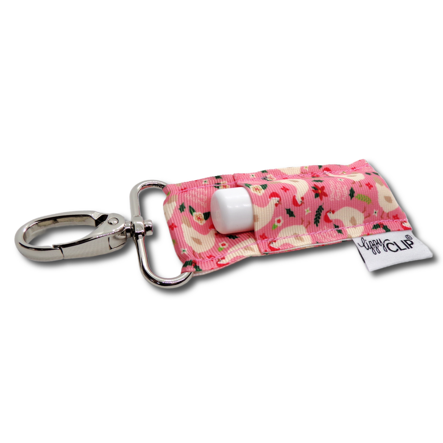 Merry Clucking Christmas LippyClip® Lip Balm Holder