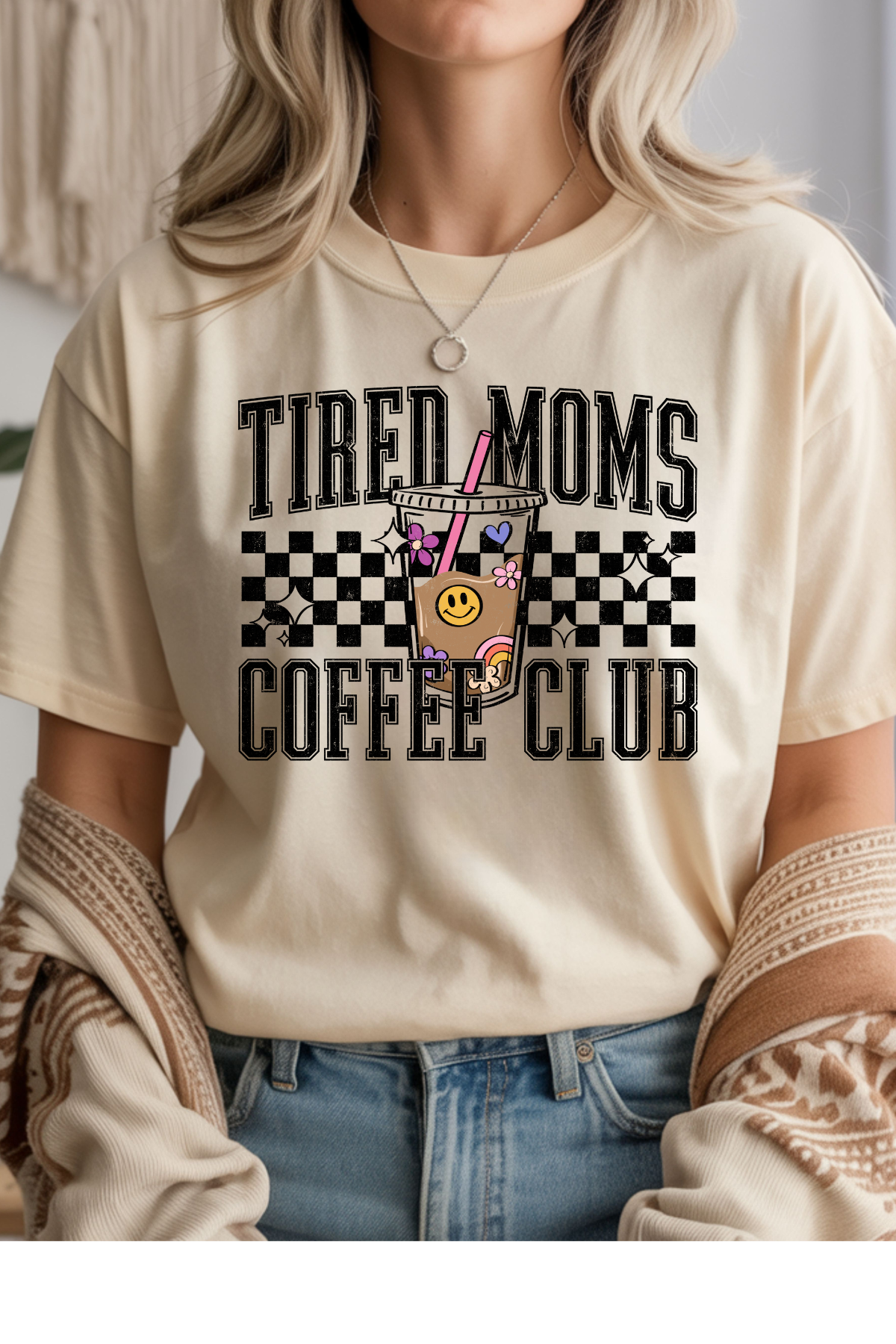 Tired Moms Coffee Club Graphic Tee