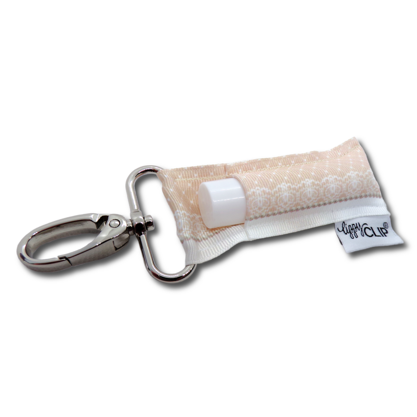 Neutral Lace LippyClip® Lip Balm Holder