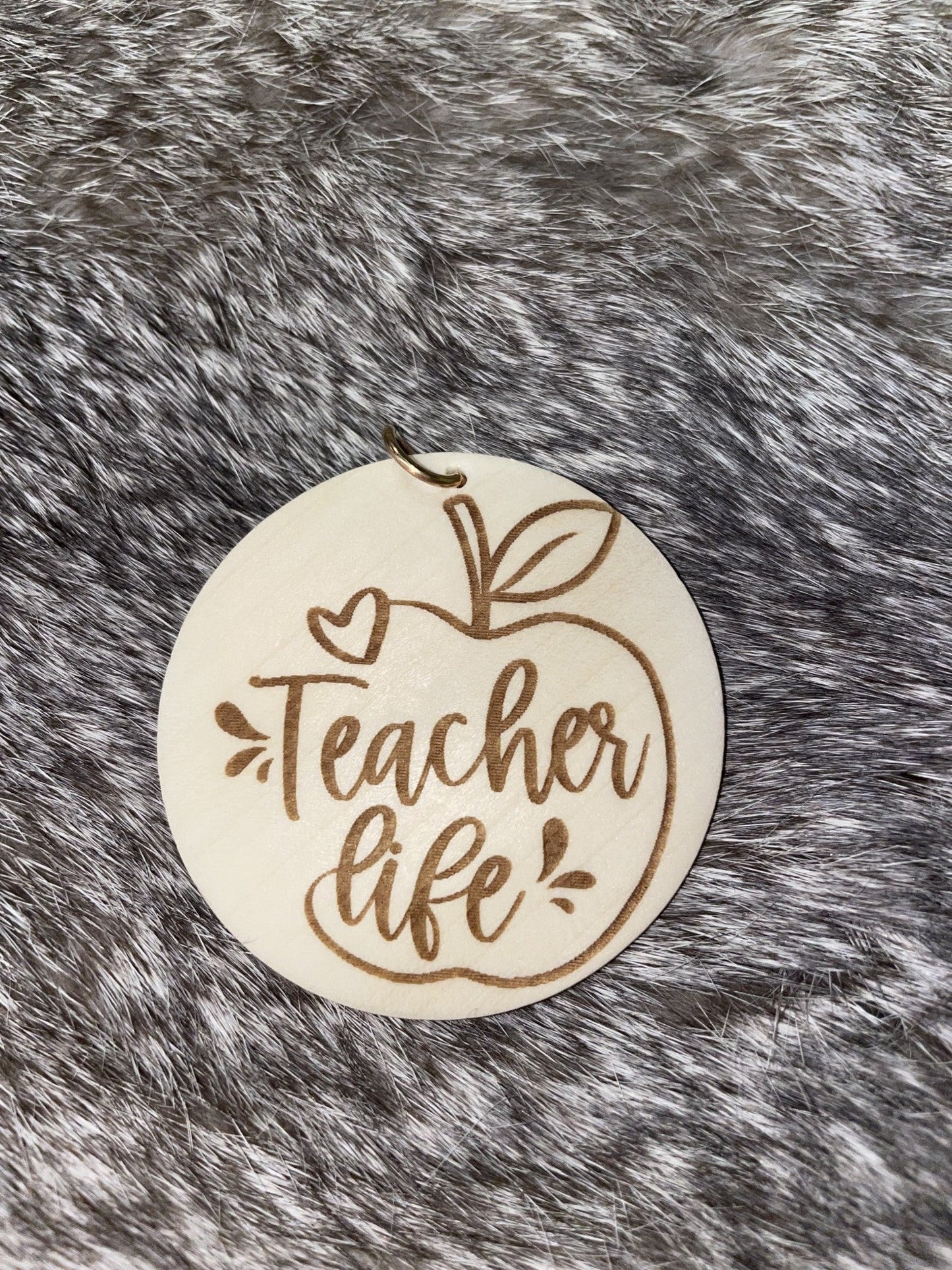 Key chain teacher charms