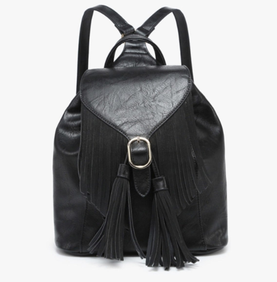 Jewel Distressed Bucket Backpack
