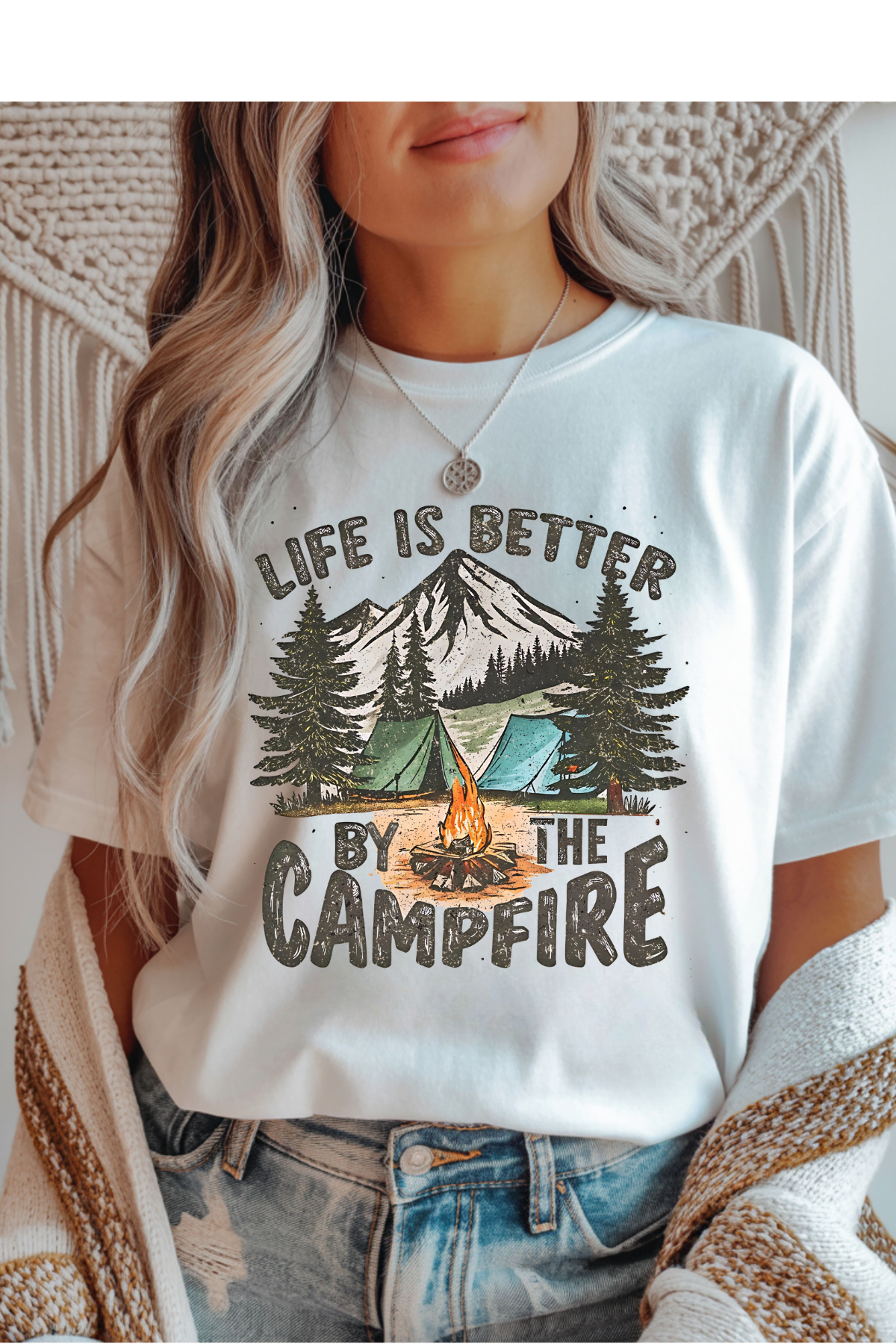 By The Campfire Graphic Tee