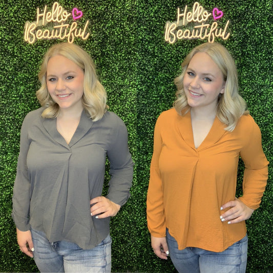 Collar me Fall Top