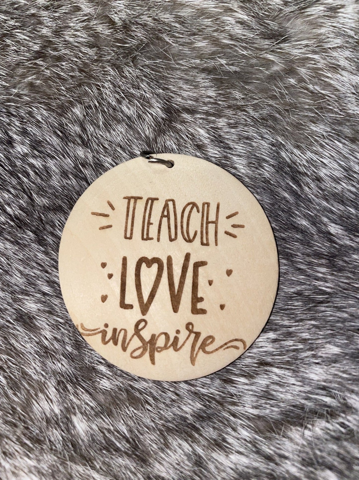 Key chain teacher charms