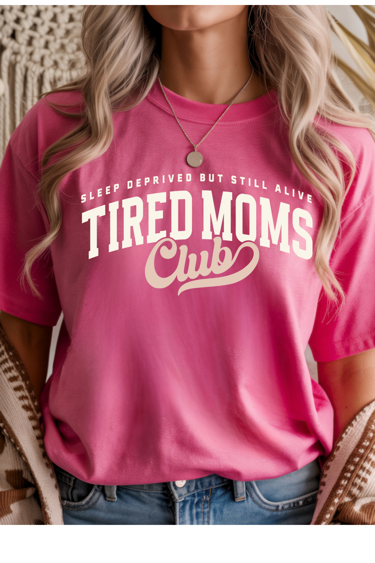 Tired Moms Club Graphic Tee