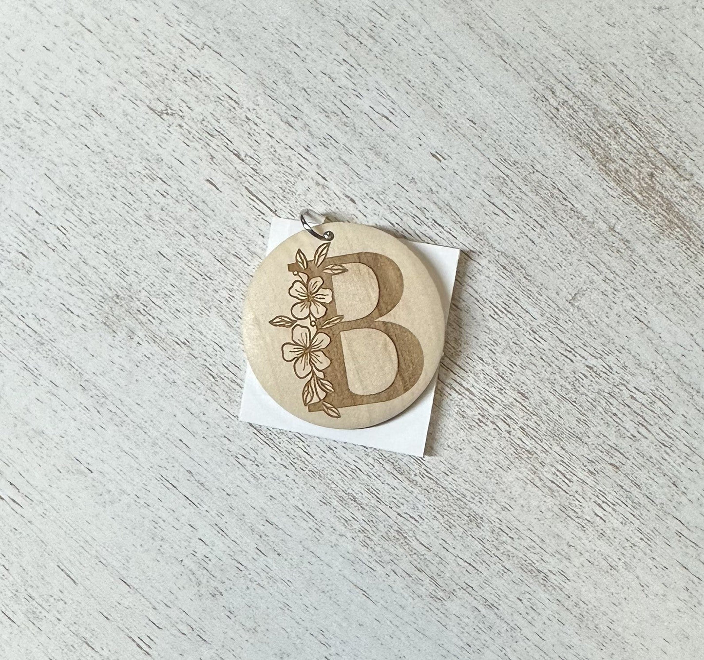 Initial Key Chain Charms