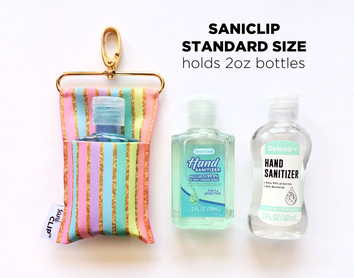 Healthcare Heroes SaniClip Hand Sanitizer Holder - made to order