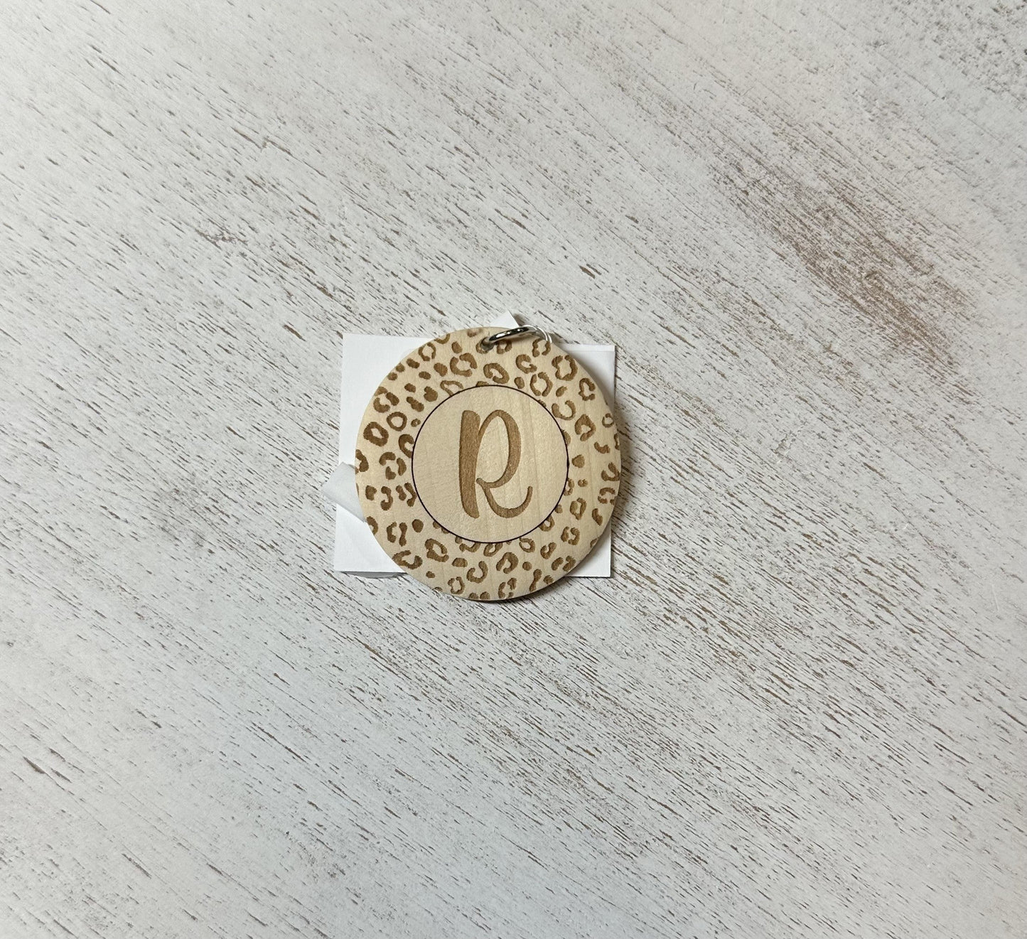 Initial Key Chain Charms