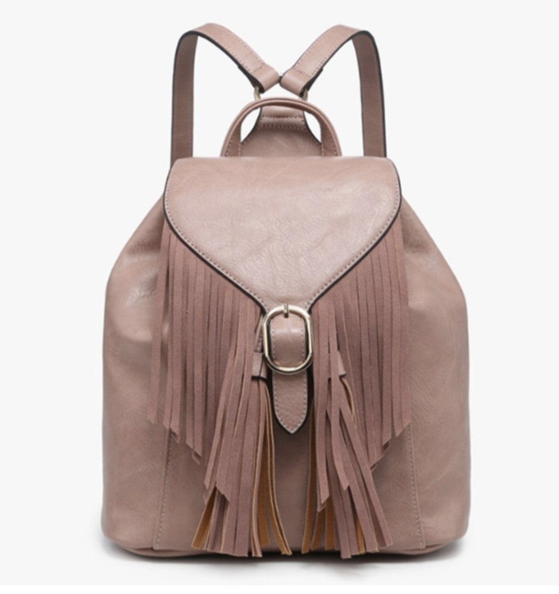 Jewel Distressed Bucket Backpack